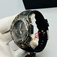 Skmei Dual Time Diamond cutting Sports Watch For Mens