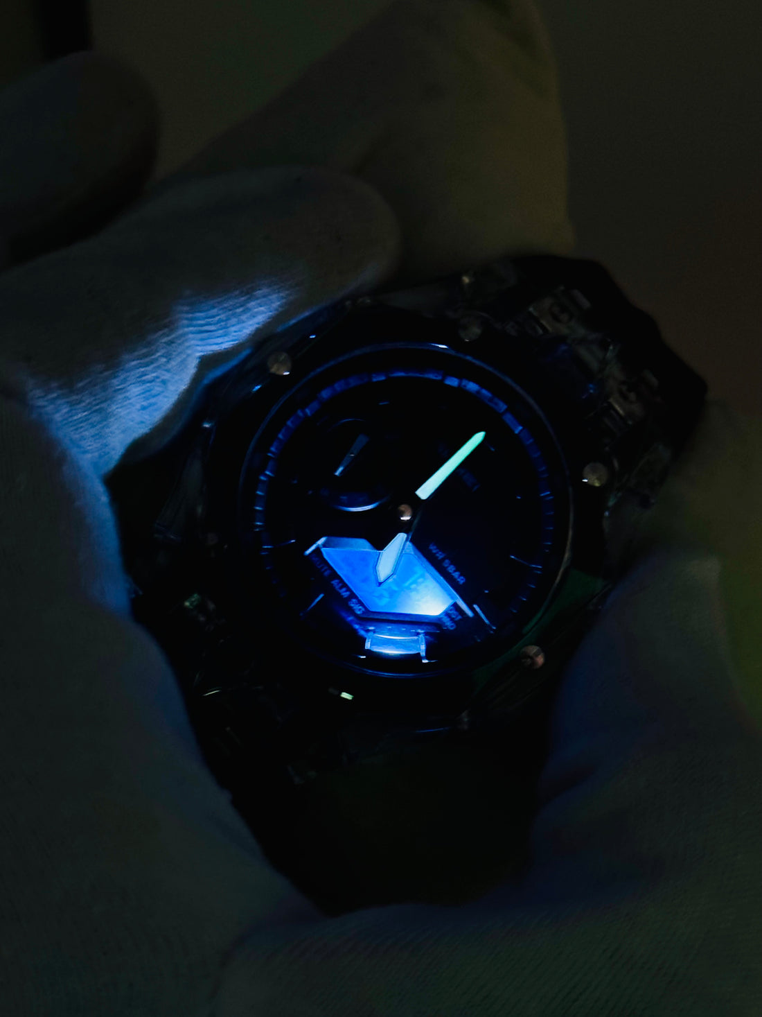 Skmei Dual Time Diamond Cutting watch For Mens