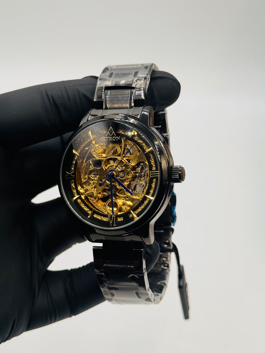 Fitron Automatic Skelton Watch For Mens (Original)