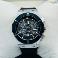 Hablout Pvc Black Straps For Mens Watch