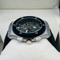 Hablout Pvc Black Straps For Mens Watch