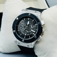 Hablout Pvc Black Straps For Mens Watch