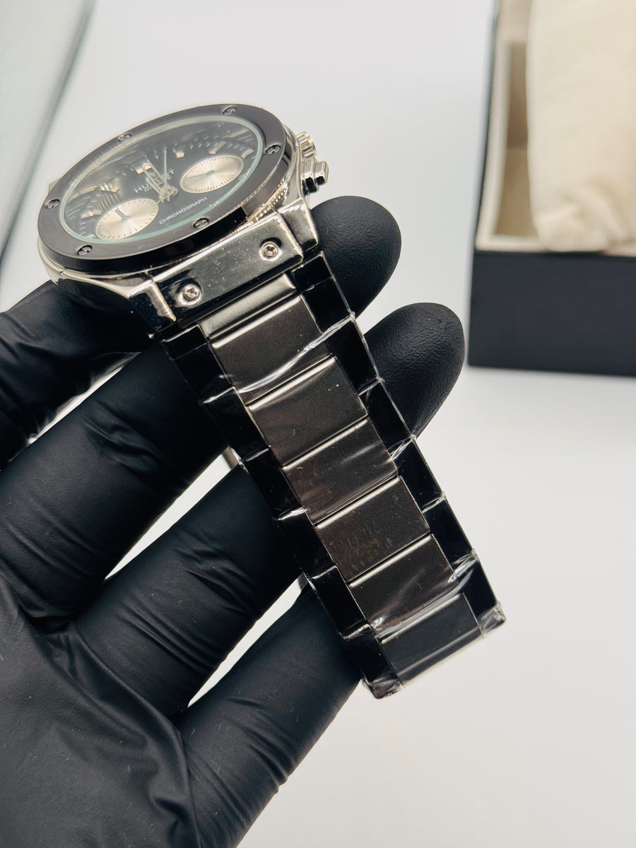 hablout two tone heavy weight watch for mens