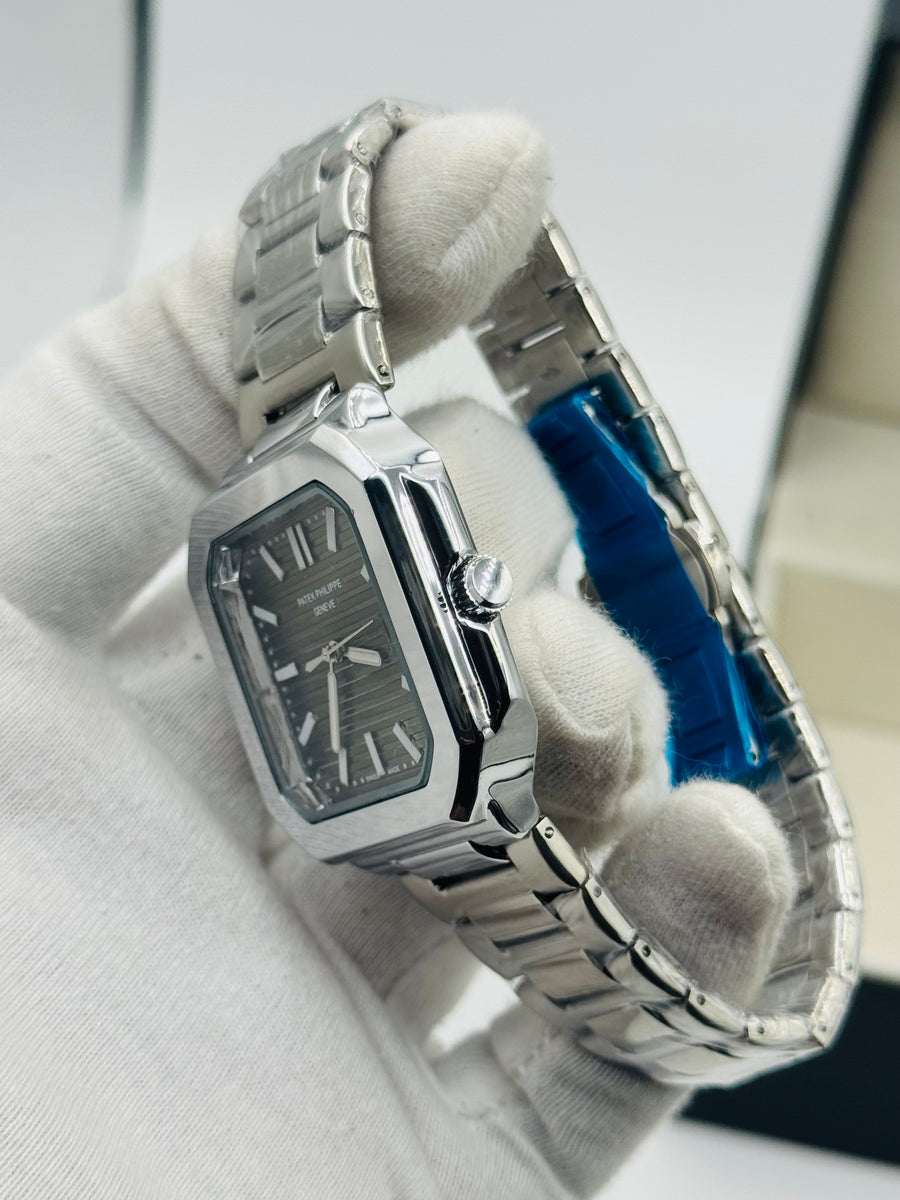 Patek Phillippe Geneve Sqaure Dail For Mens Watch