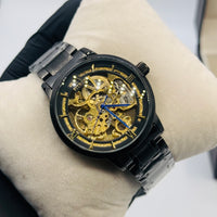 Fitron Automatic Skelton Watch For Mens (Original)