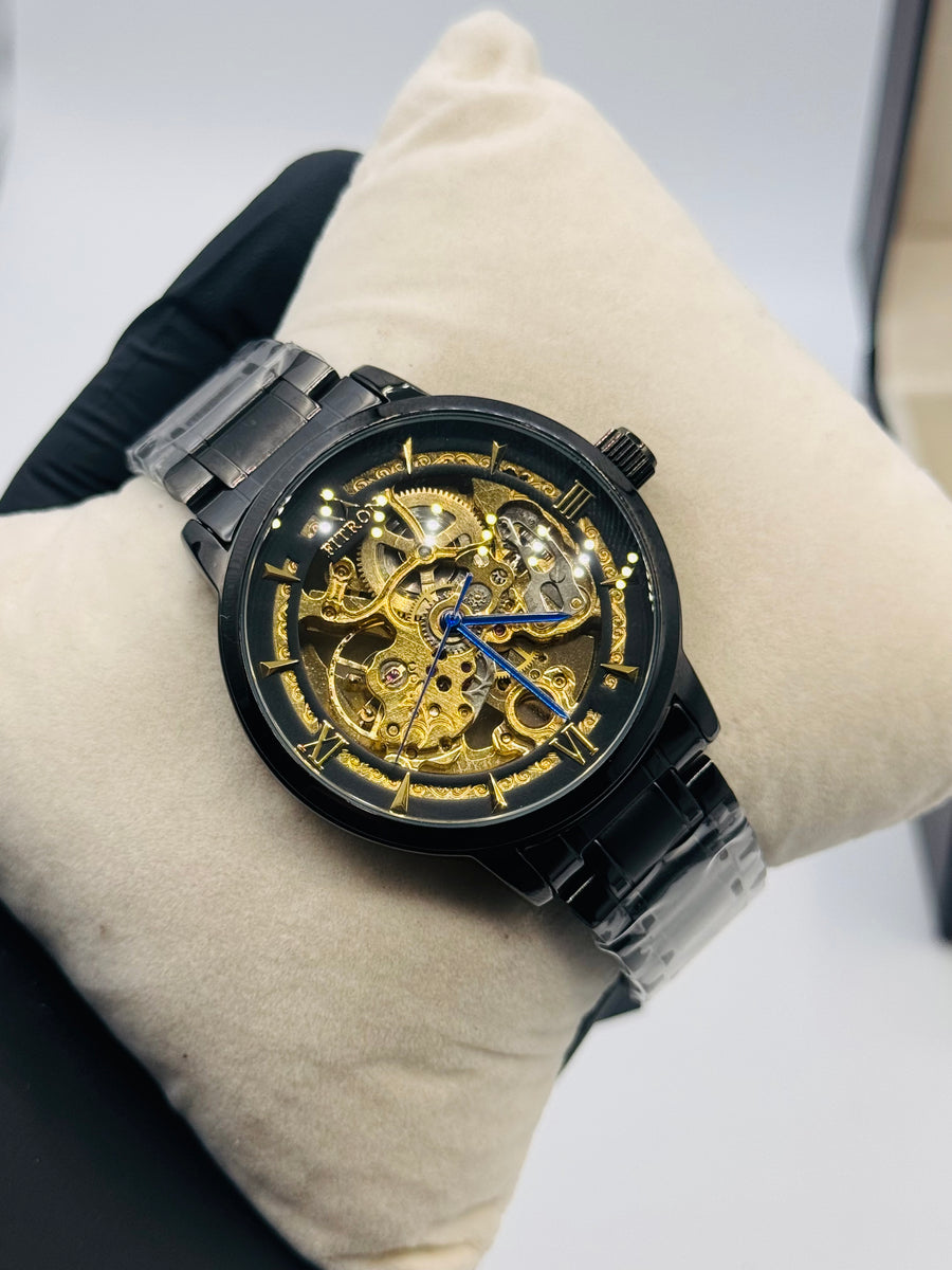 Fitron Automatic Skelton Watch For Mens (Original)