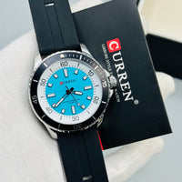 Curren Original For Mens Watch Pvc Straps