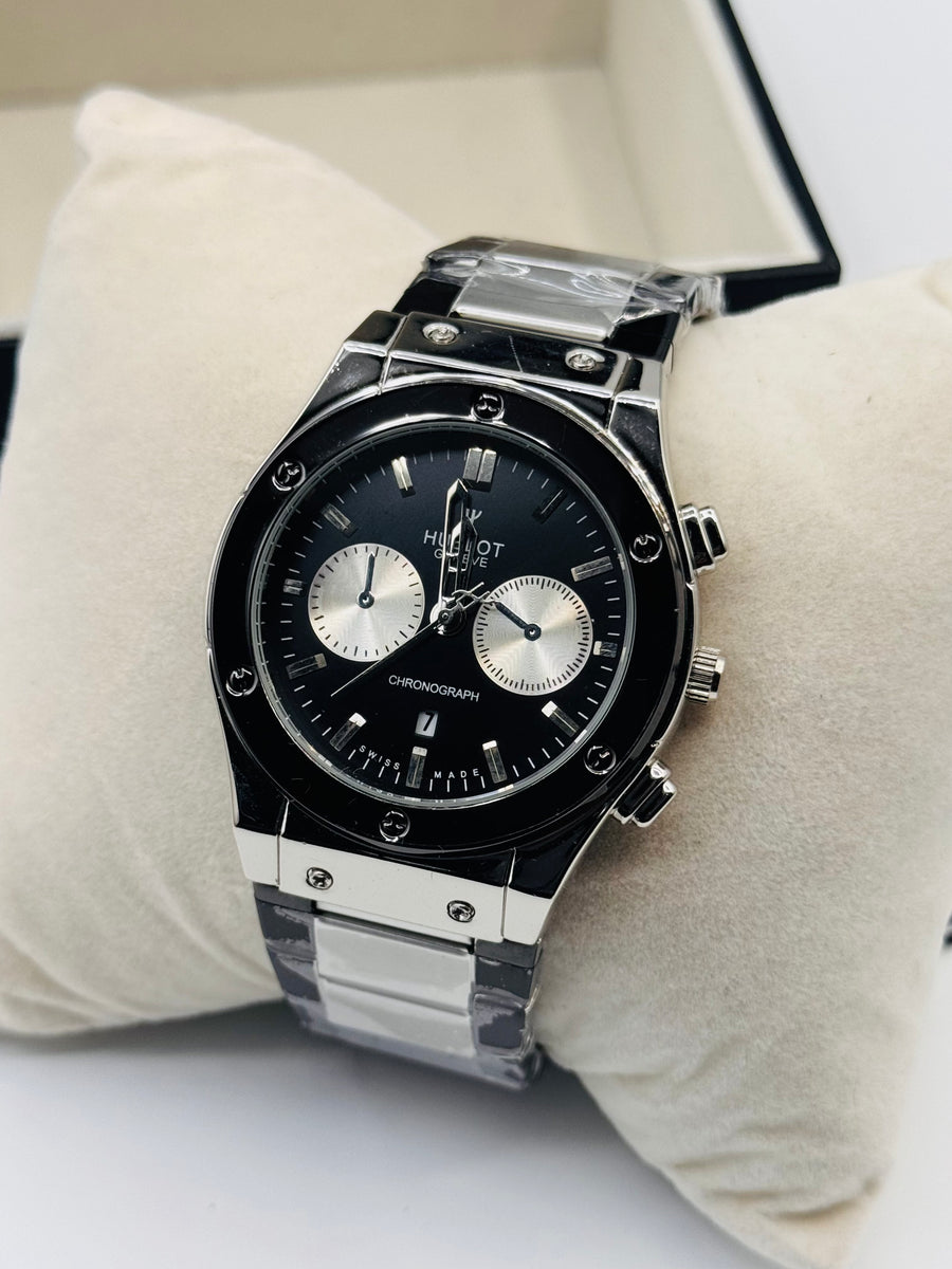 hablout two tone heavy weight watch for mens
