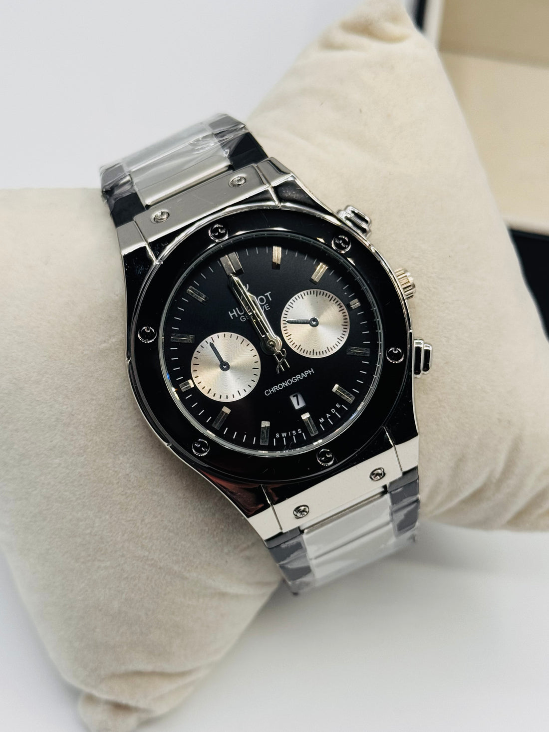 hablout two tone heavy weight watch for mens