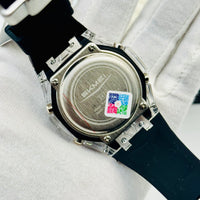 Skmei Dual Time Diamond Cutting watch For Mens